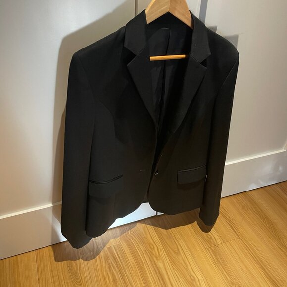 Black blazer suit jacket - Picture 2 of 12